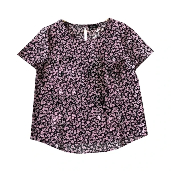 بلوز زنانه جینا مدل گلدار کد 3254